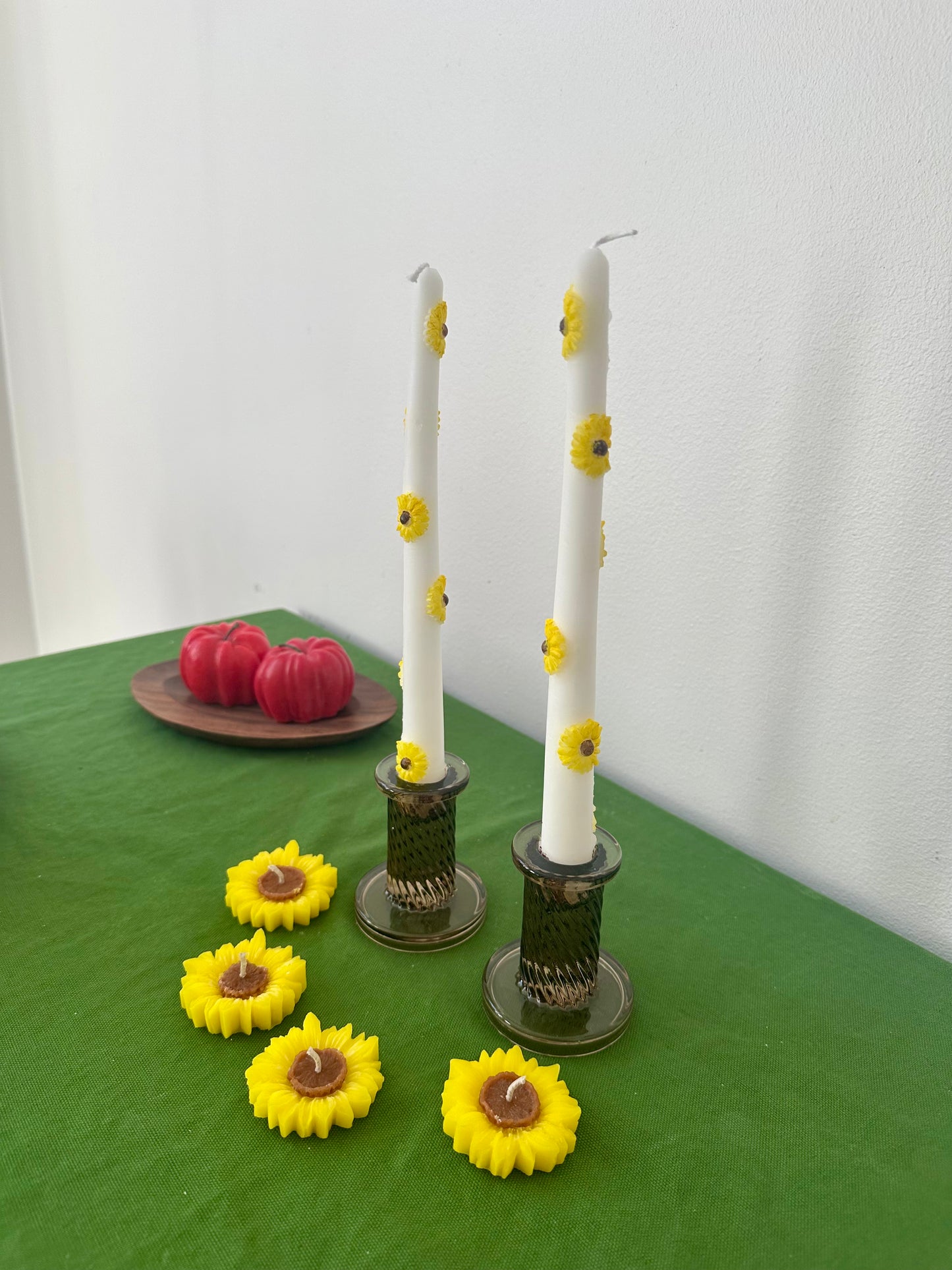 Solros värmeljus