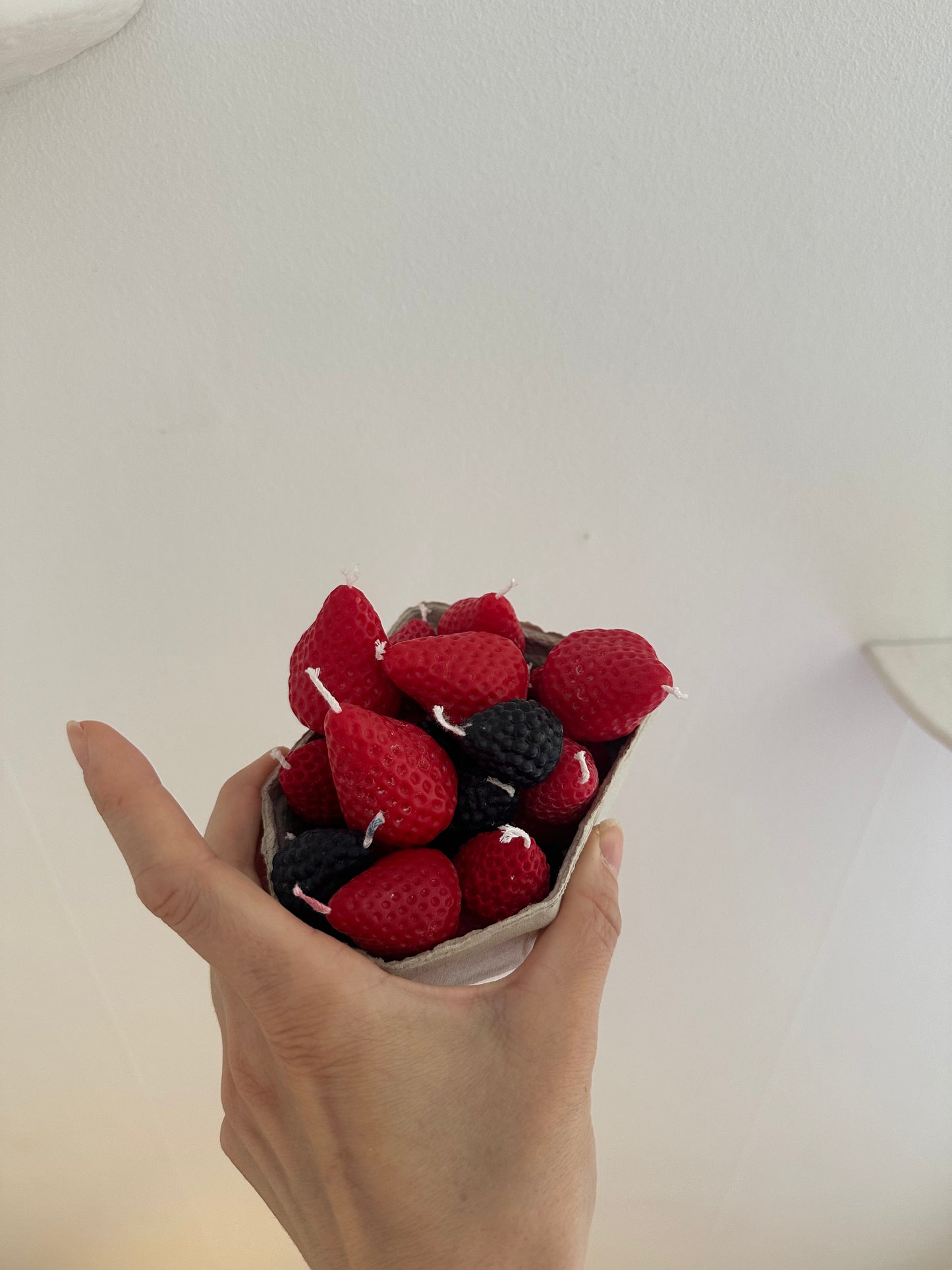 Jordgubbs ljus