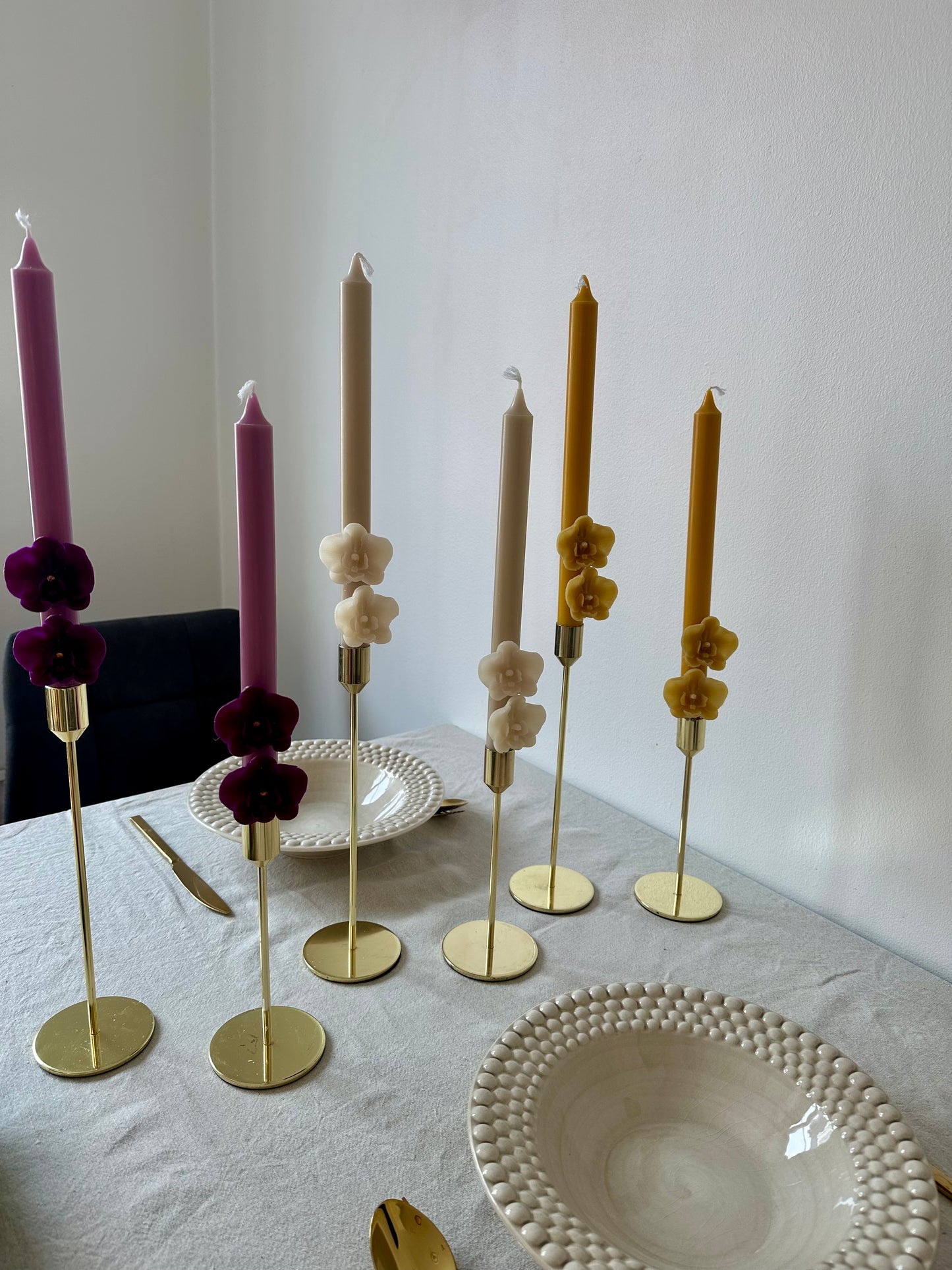 Orkide ljus höga 8h brinntid