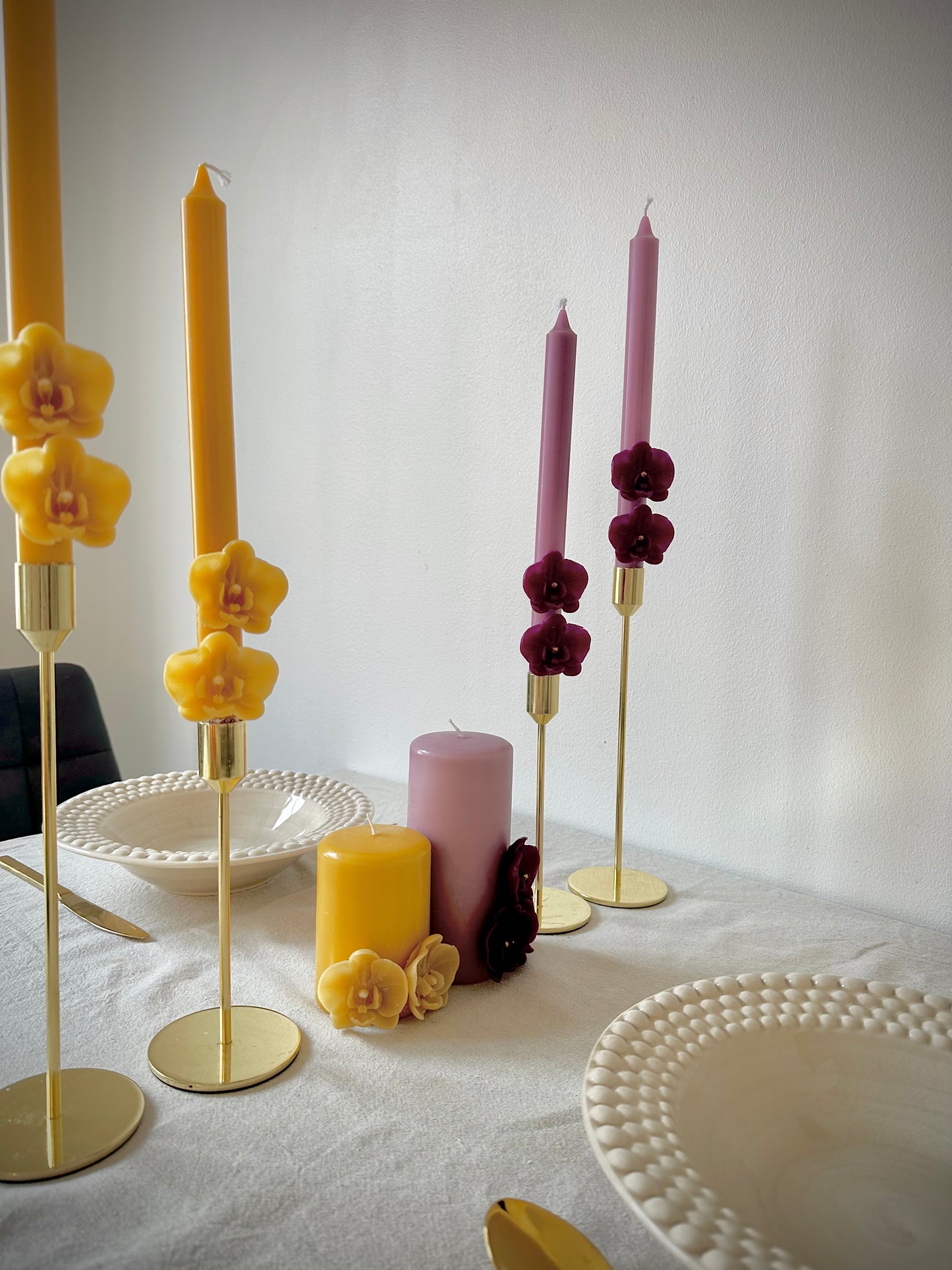 Orkide blockljus ca 30h brinntid