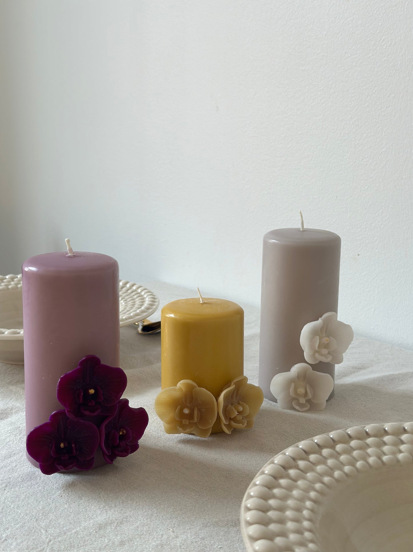 Orkide blockljus ca 30h brinntid