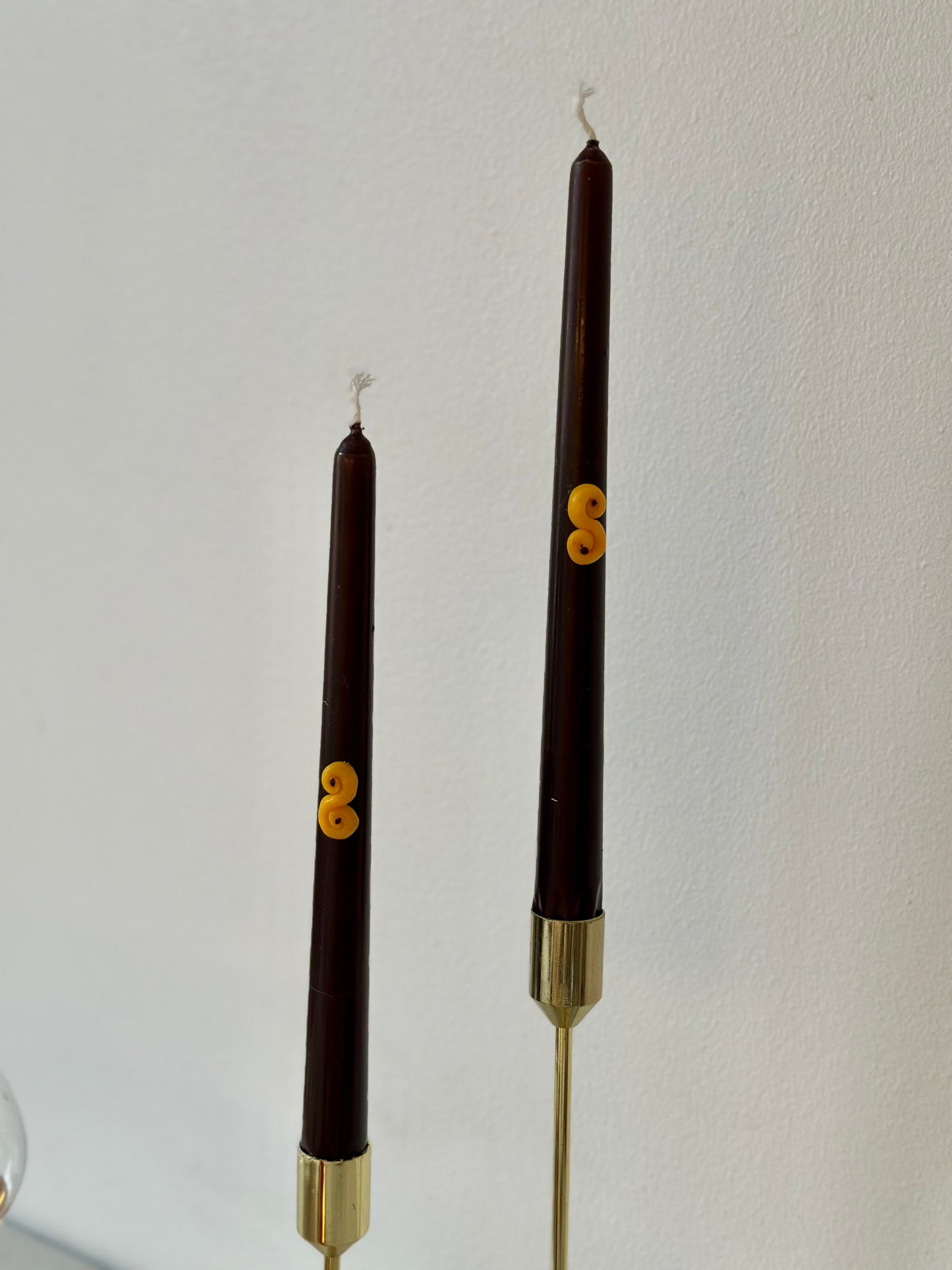 Lussebulle ljus höga 3st