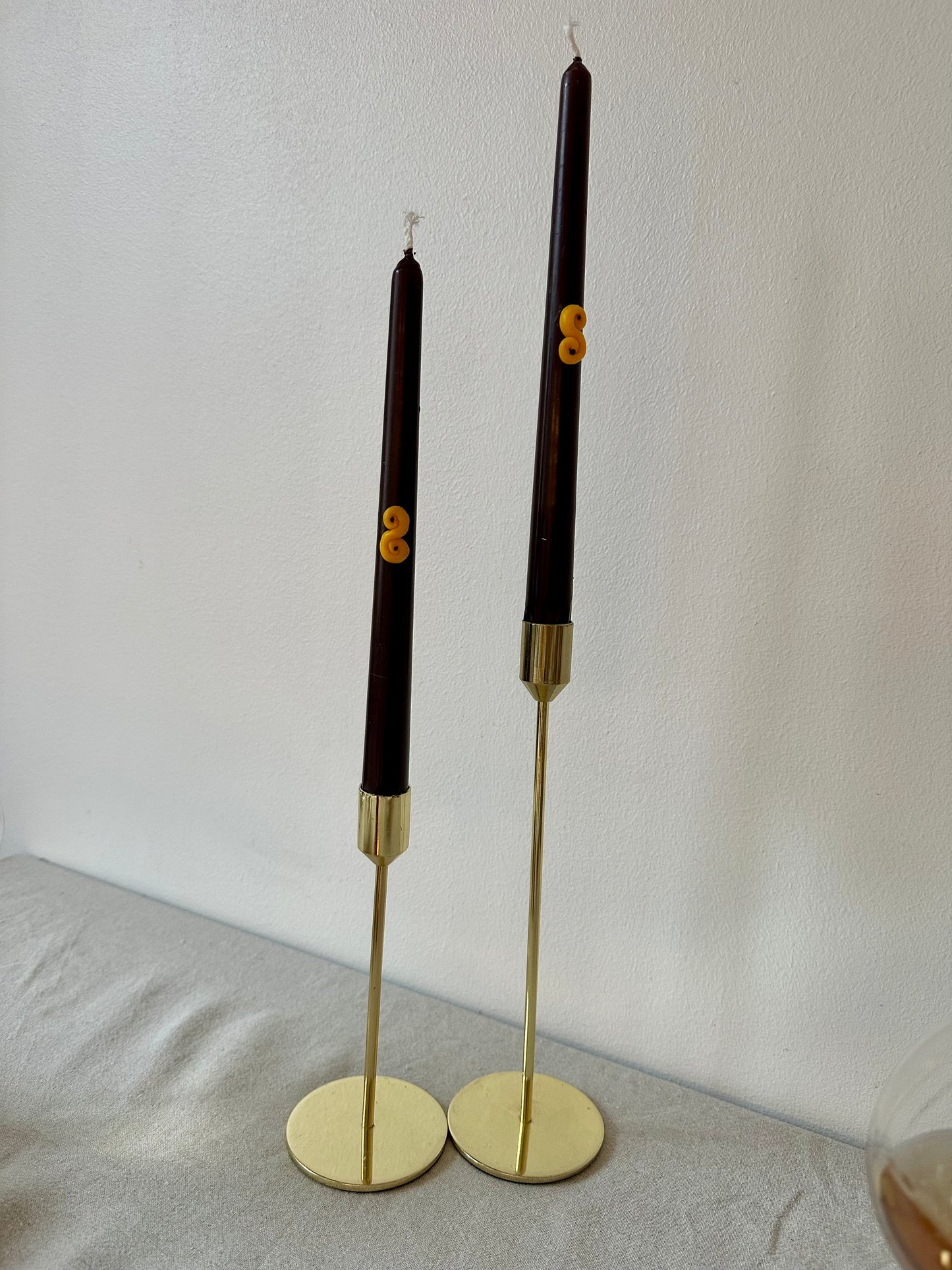 Lussebulle ljus höga 3st