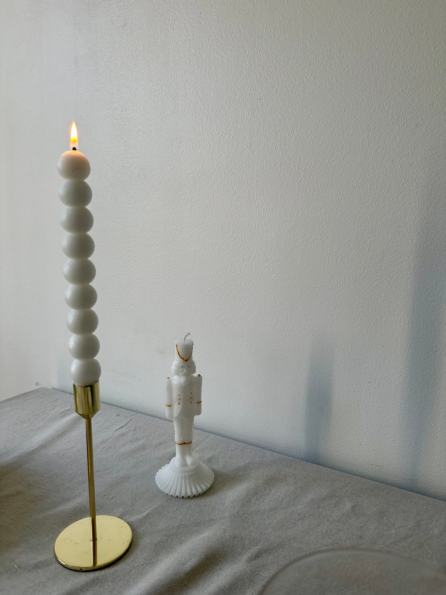 Bubbelformade höga ljus 2st