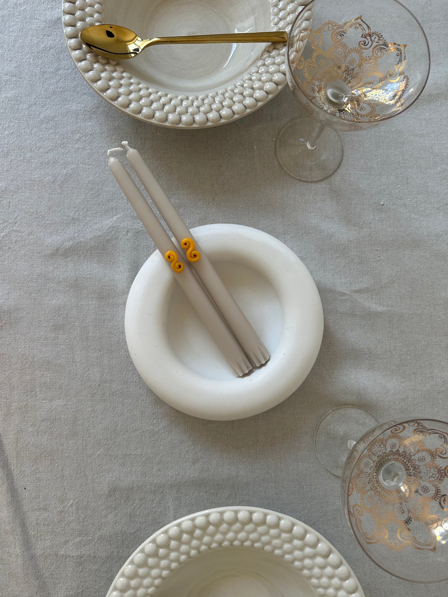 Lussebulle ljus höga 3st