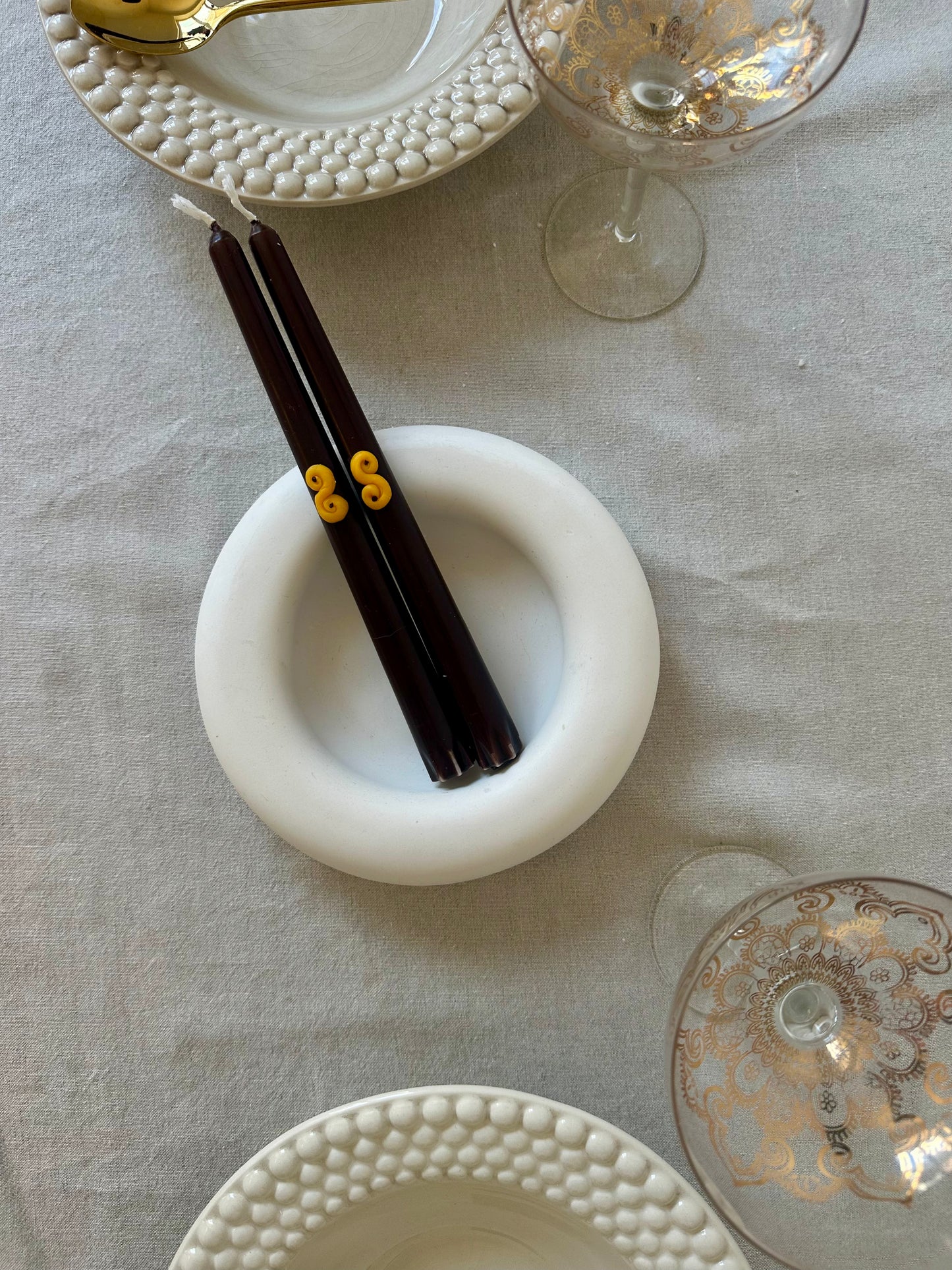 Lussebulle ljus höga 3st