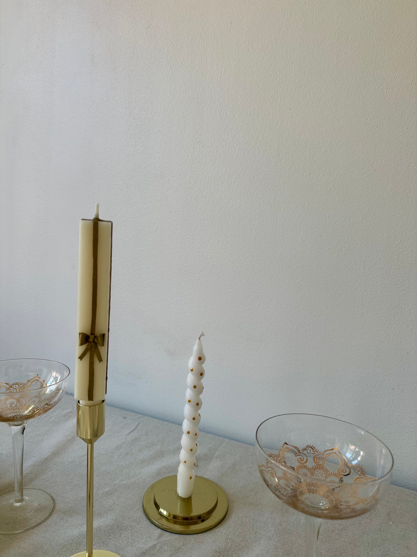 Paket ljus för ljusstake 2st